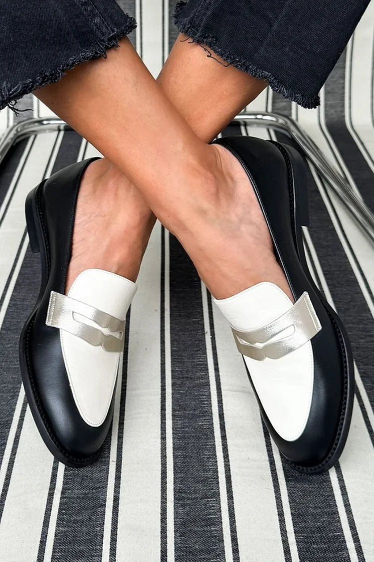 Mocassins Emeryn Monochromatiques