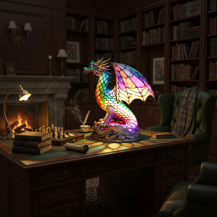 Wammes – Lampe de Dragon Enchanté