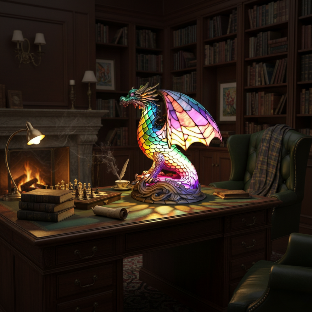 Wammes – Lampe de Dragon Enchanté