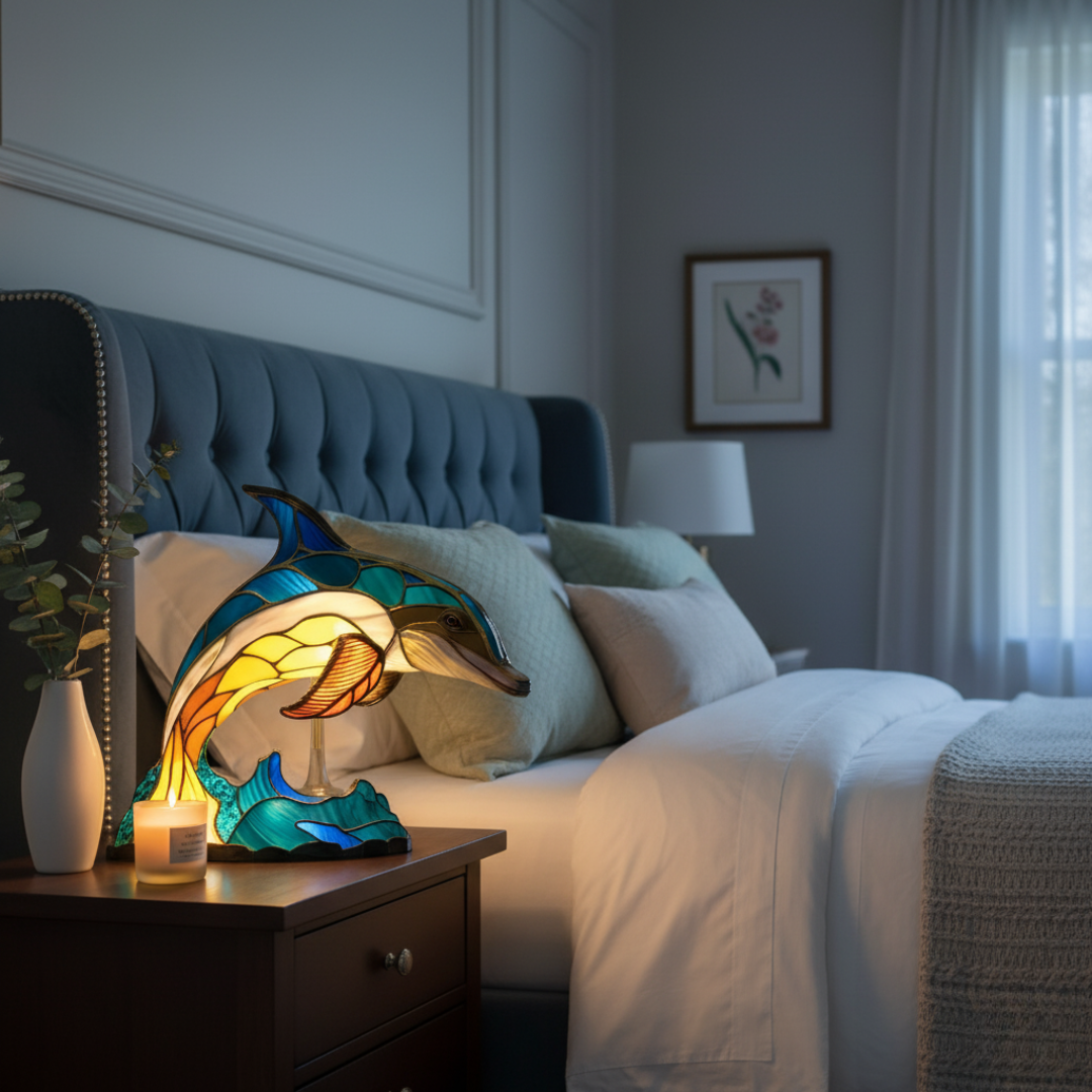Cleo – Lampe Dolphin Enchantée