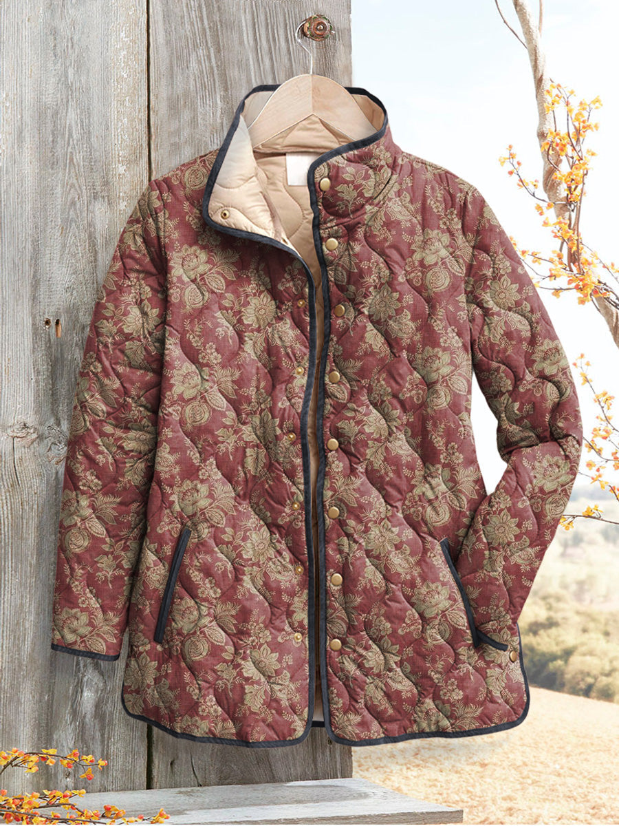 Joan | Veste matelassée à motifs patchwork
