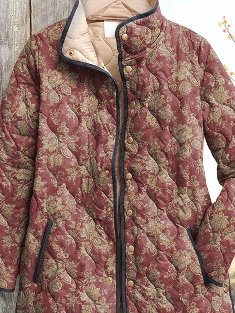 Joan | Veste matelassée à motifs patchwork