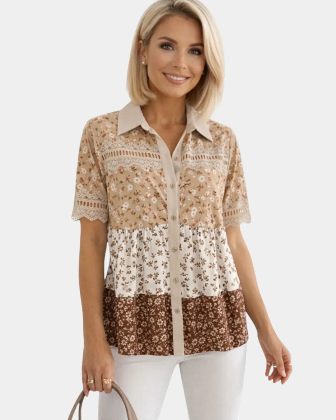 Évania | Blouse Florale