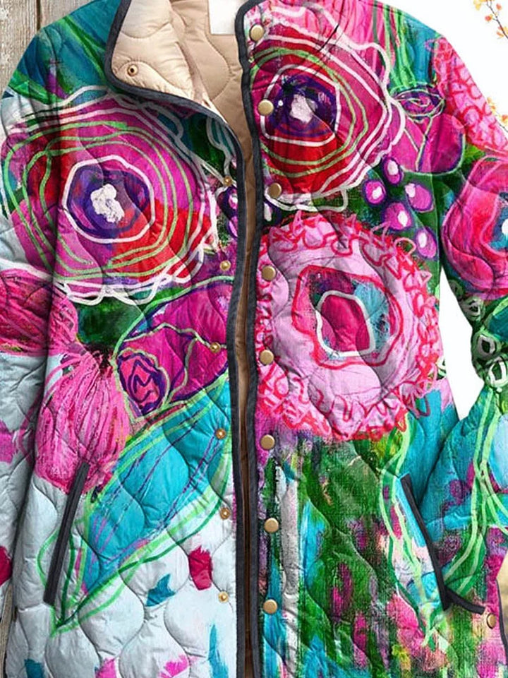 Philippa | Veste matelassée Niittykuosinen