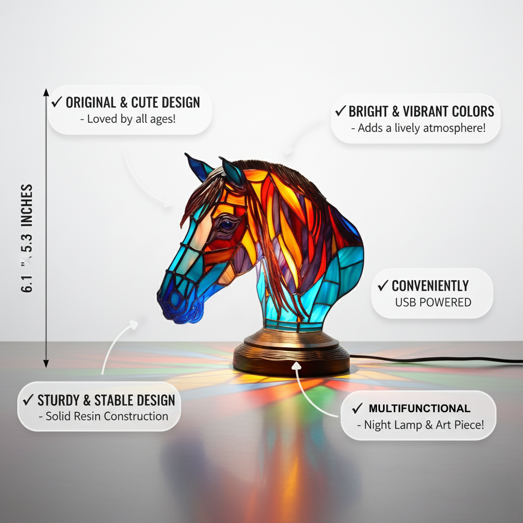 Esprit – Lampe de Cheval Enchanteur