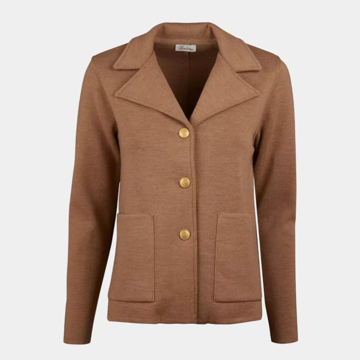 Celine | Cardigan en Maille en Laine Mérinos