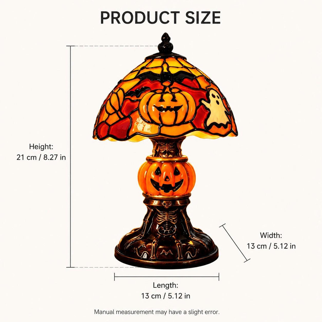 LAMPE EN POTIRON HANTÉE TIFFANY