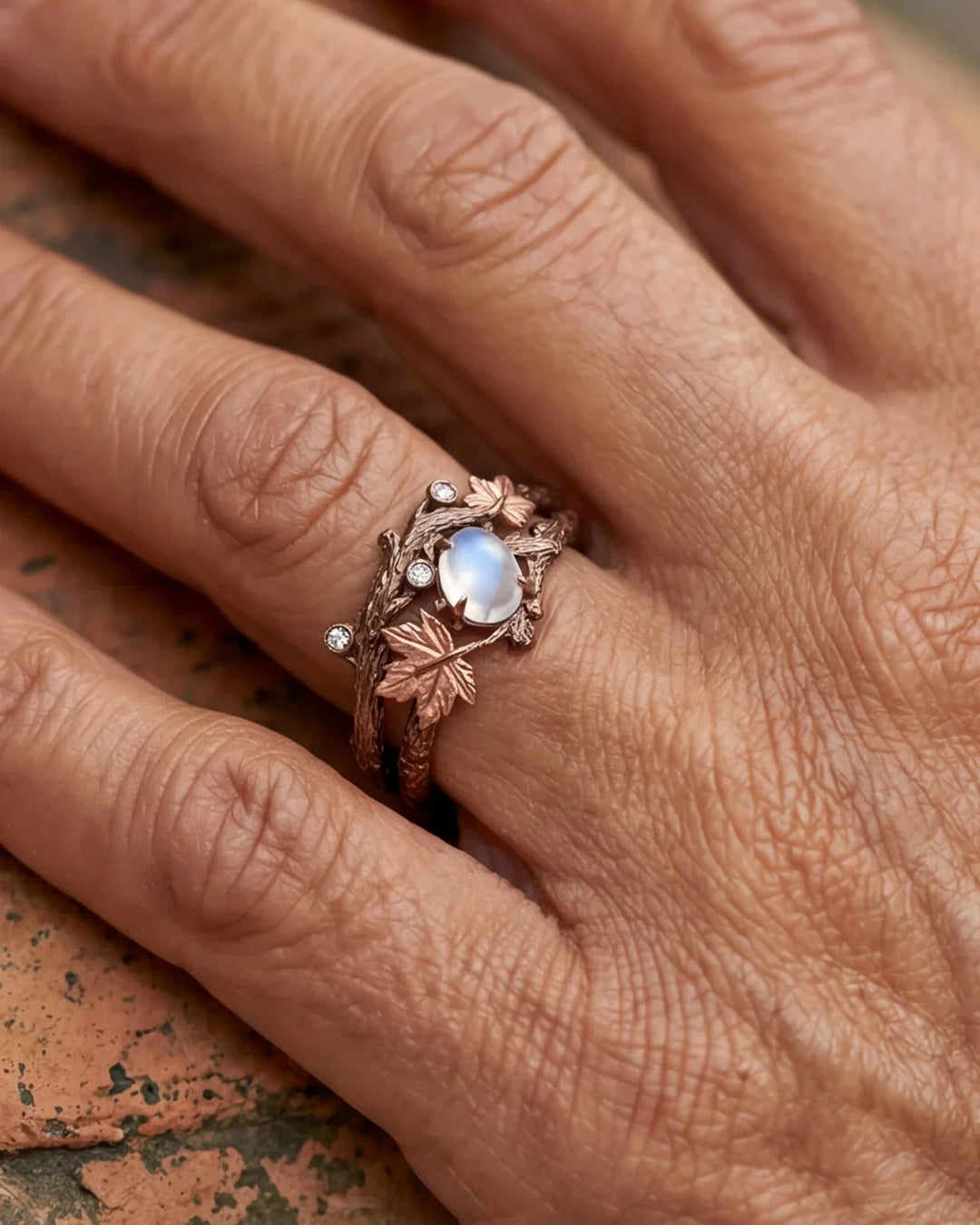 Maëlys | Bague effet branche