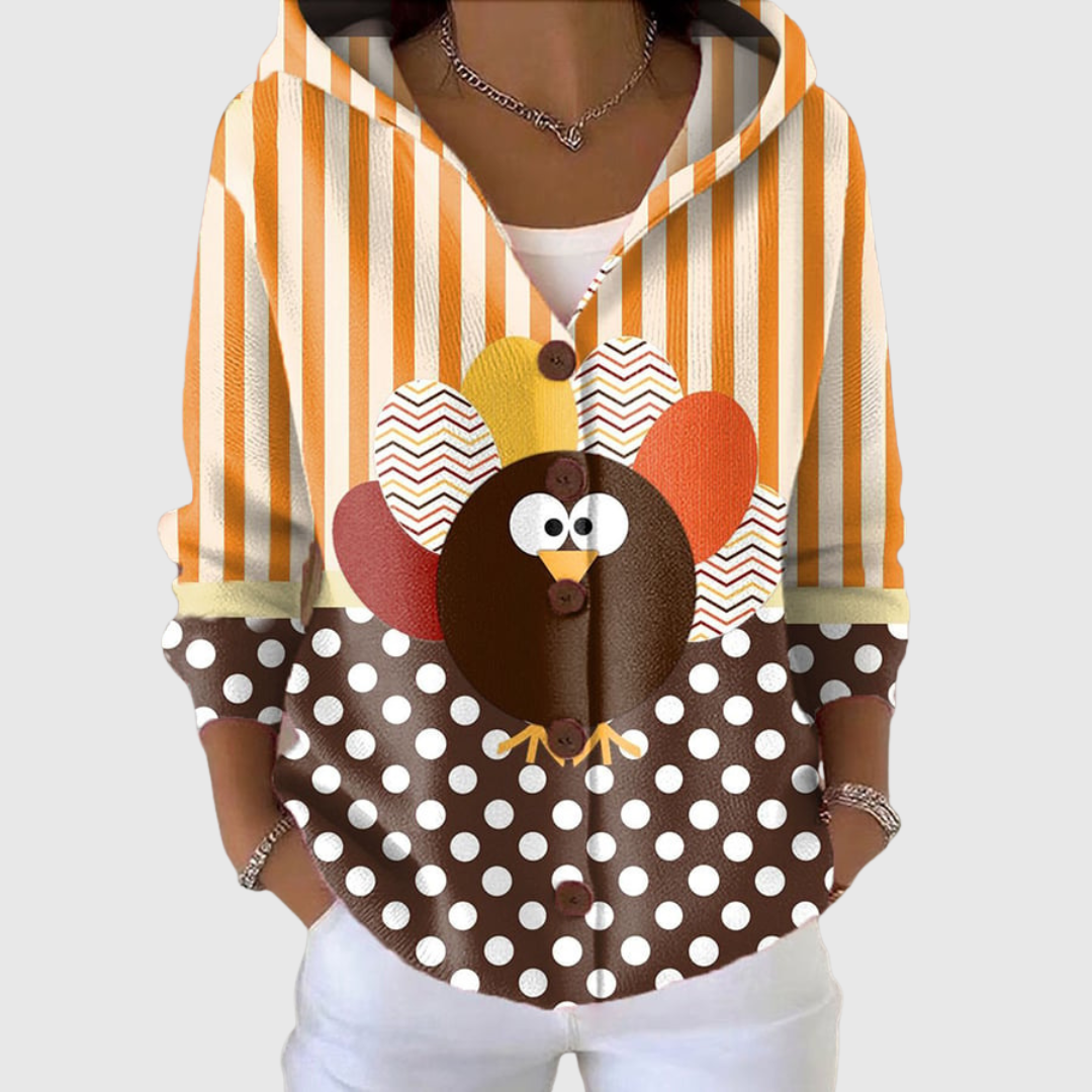 Alba | Veste en Maille avec Capuche