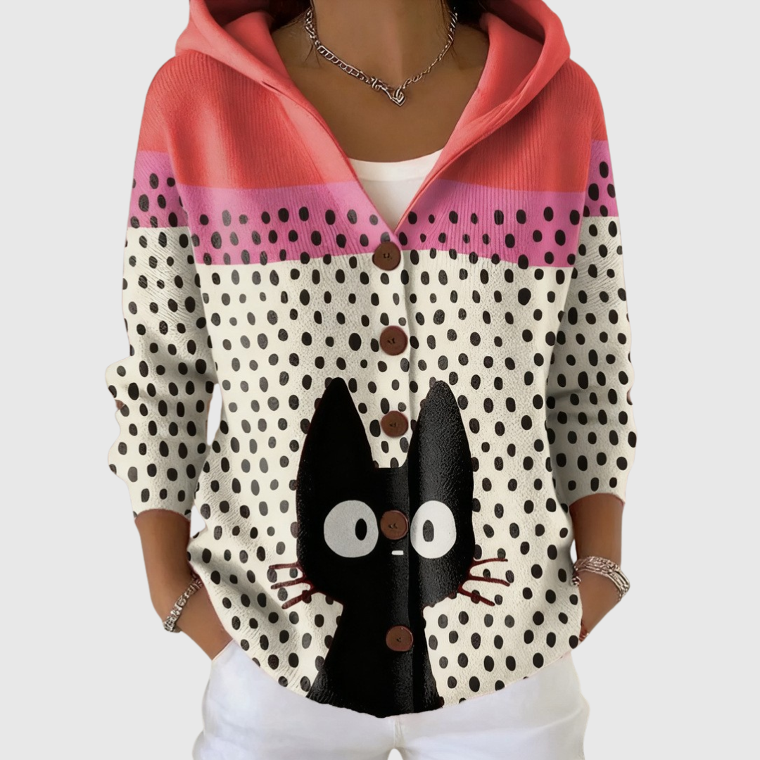 Loreta | Veste en Tricot avec Capuche