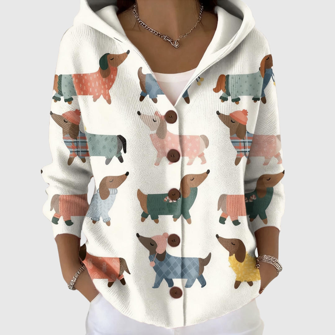 Neve | Veste en Tricot avec Capuche