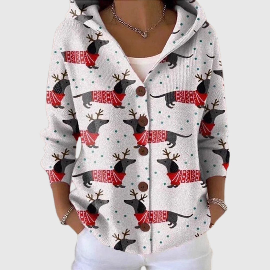 Amabile | Veste en Tricot avec Capuche