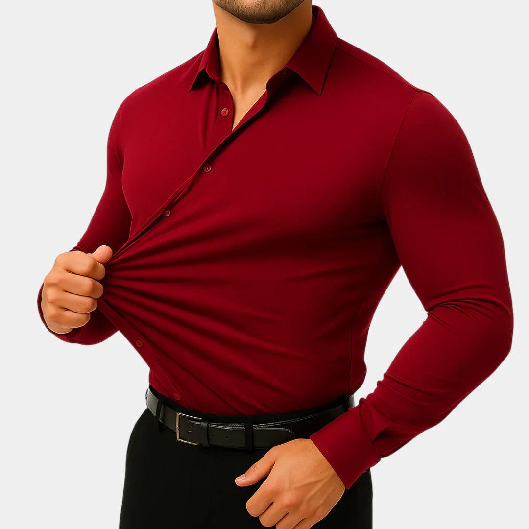 Jacques | La Chemise de Costume Élastique