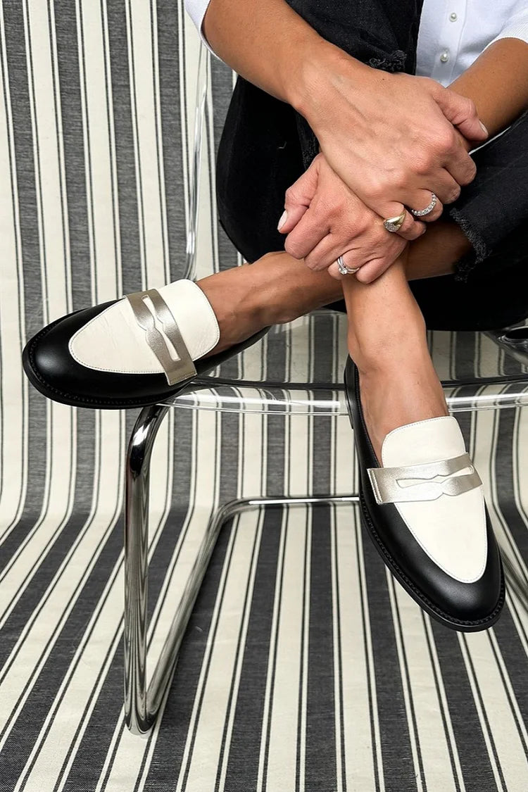 Mocassins Emeryn Monochromatiques