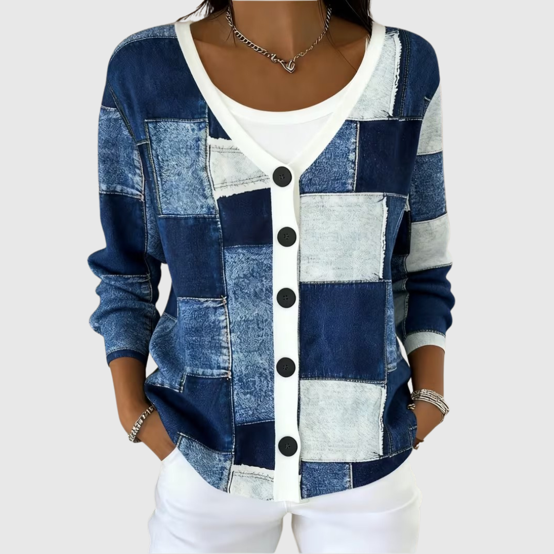 Benedetta | Veste en Maille avec Boutons