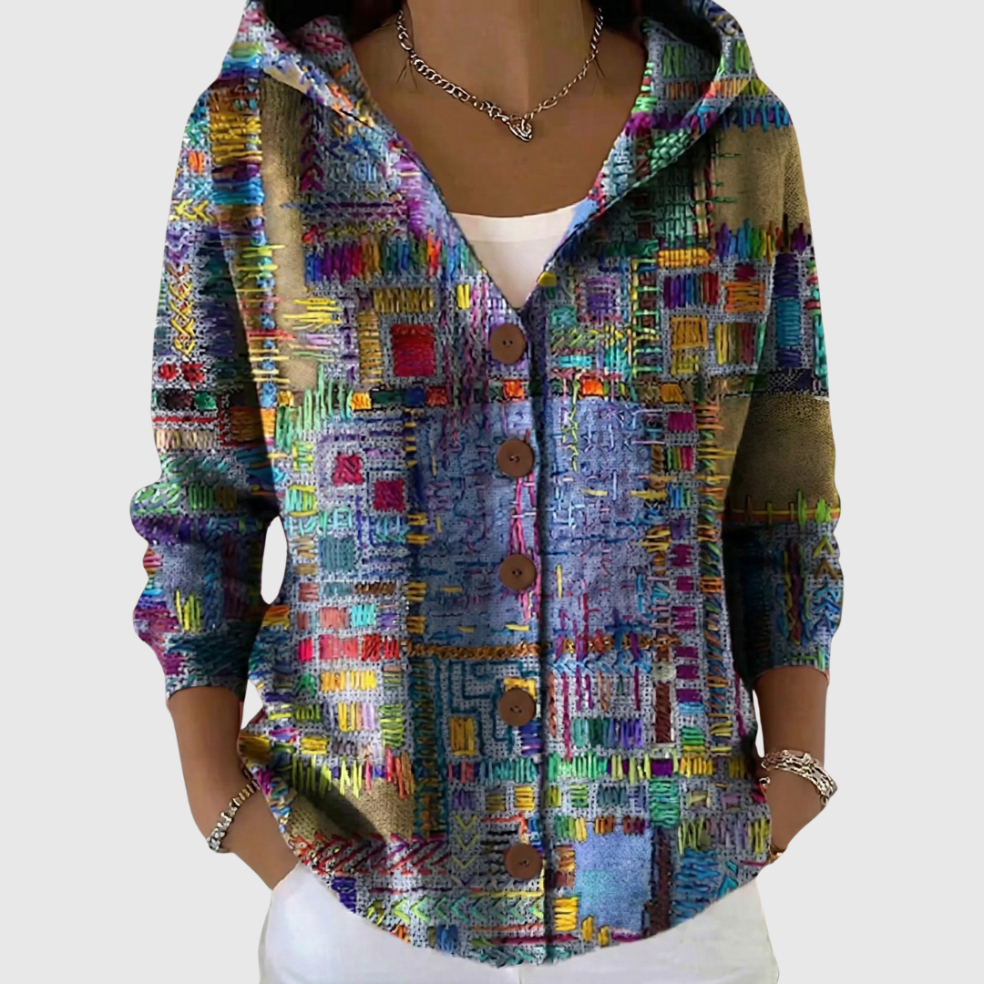 Marinella | Veste en Maille avec Capuche