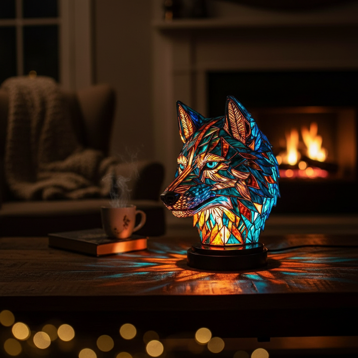 Bo – Lampe Enchantée en Forme de Loup