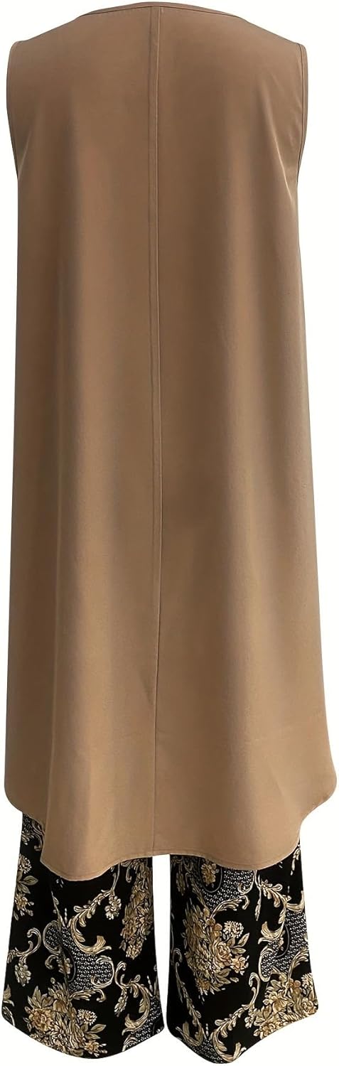Tránsito™ | Ensemble Tunique Boho et Pantalon Évasé