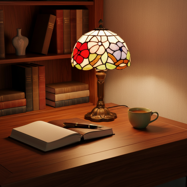 ROSAVIA | LAMPE COLORÉE STYLE TIFFANY