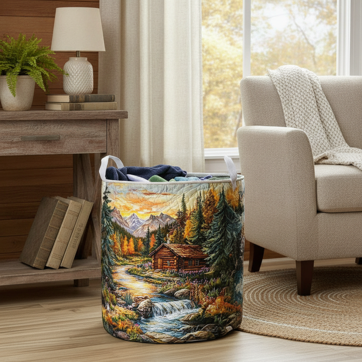 Panier à Linge Évasion en Forêt