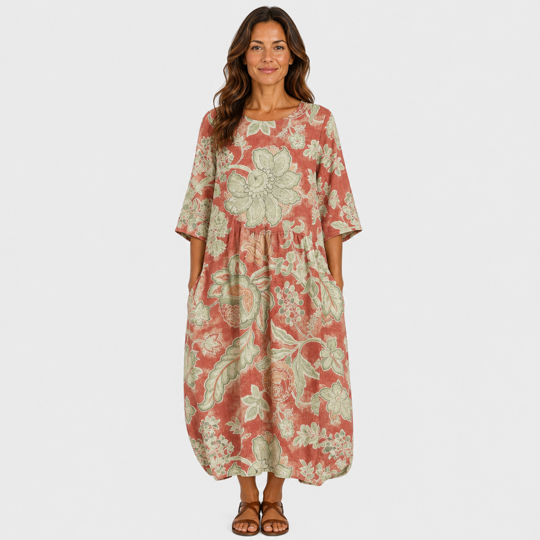 Robe Longue, Fluide et Élégante