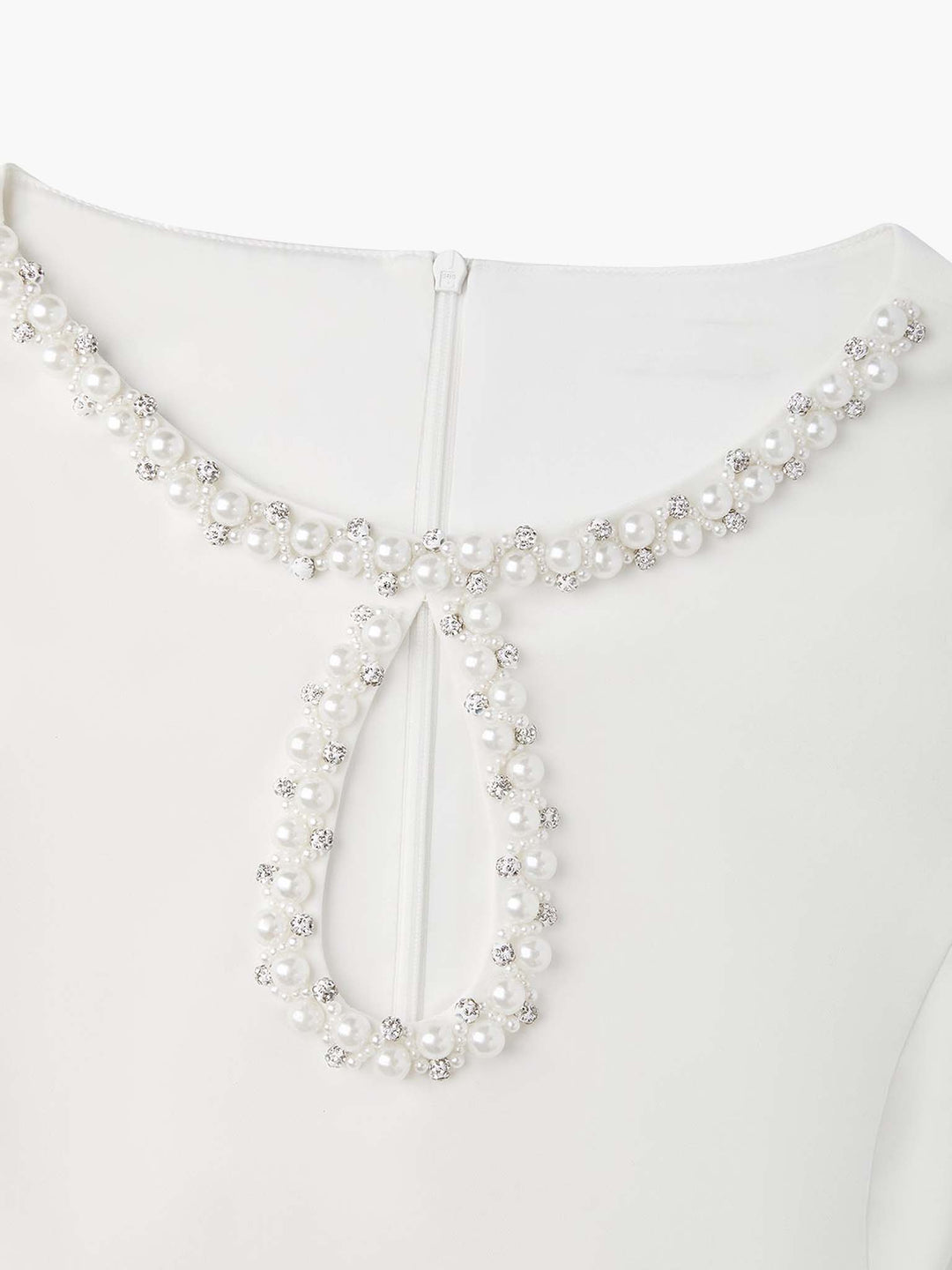 Robe Mini Élégante Sans Manches avec Découpe