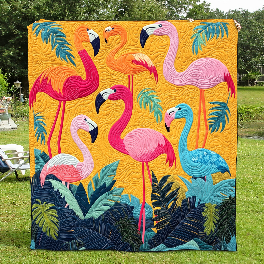 Couverture Flamant Rose Adorable