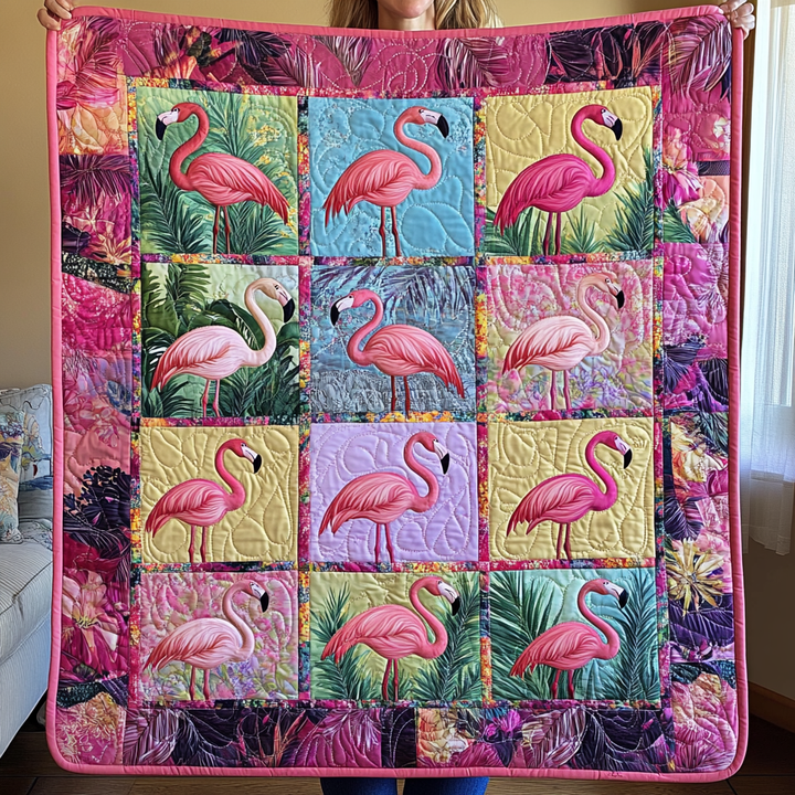 Couverture Flamant Rose Adorable