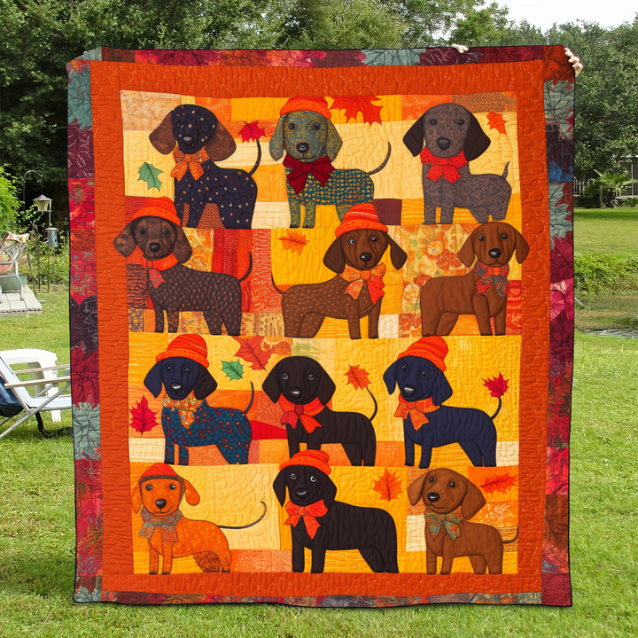 Couverture Affectueuse de Teckels