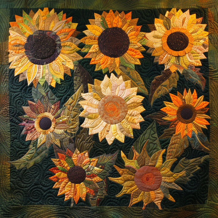 Couverture Amber Sunflower Delight