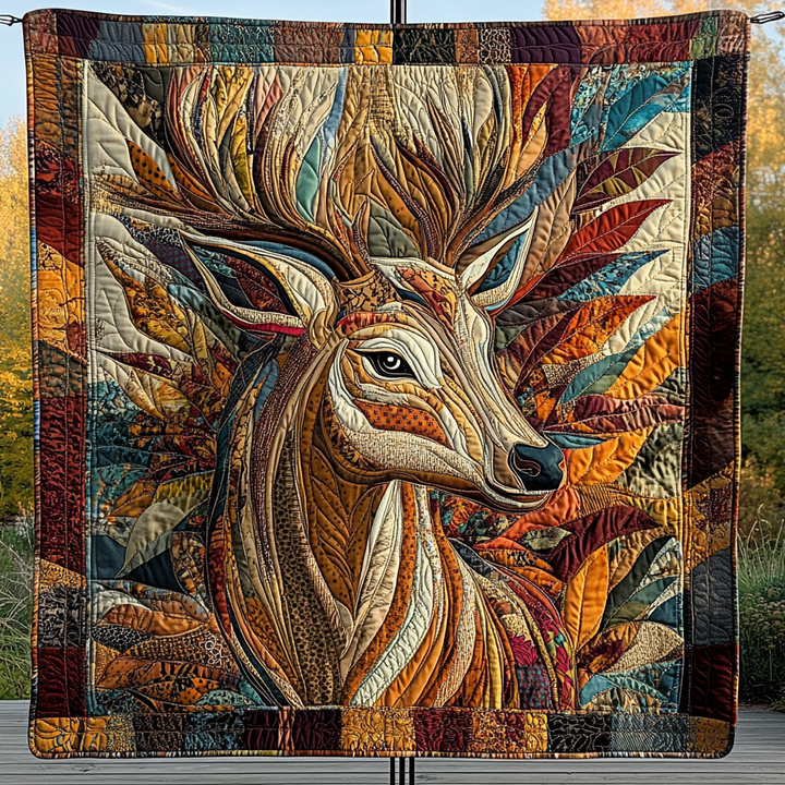 Couverture Élégante à Cornes