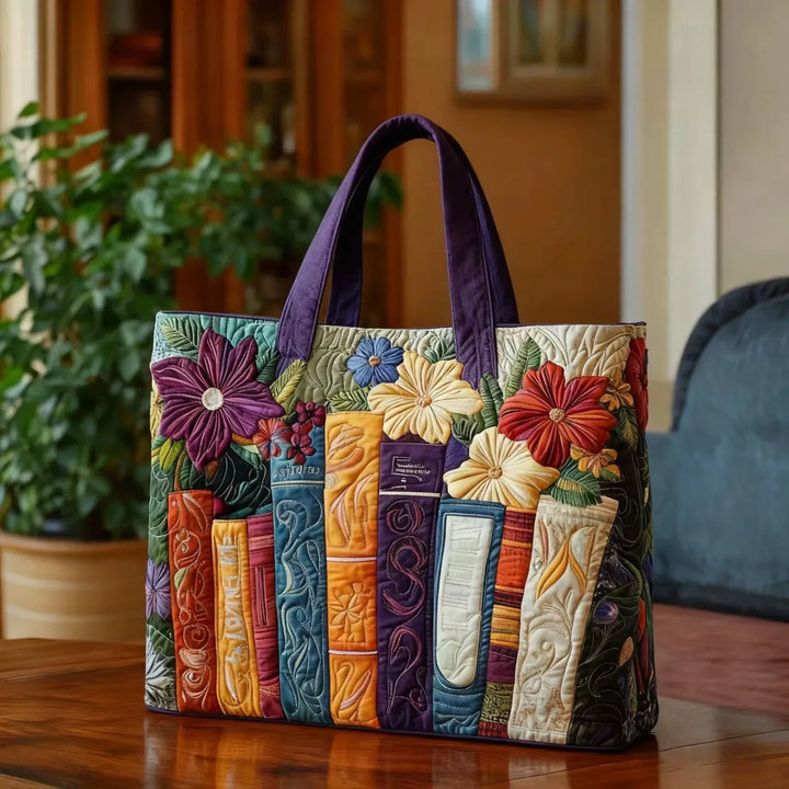 Sac fourre-tout matelassé pour les amoureux des livres