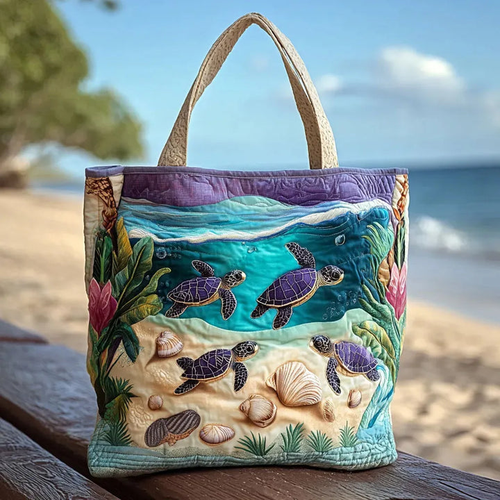 Sac Tote Artisan : Essence de la Lagune