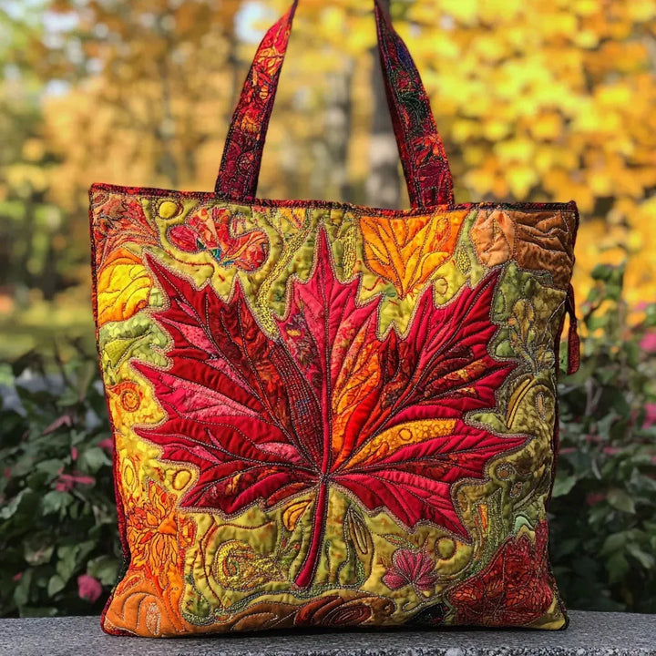 Sac fourre-tout en érable au coucher du soleil fait à la main