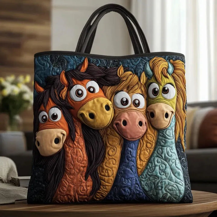 Sac fourre-tout fait main fantaisiste