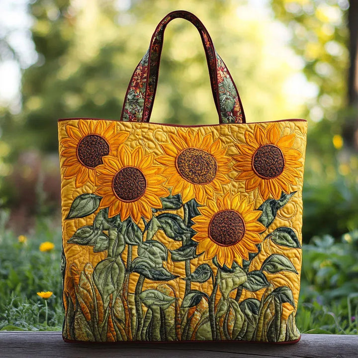 Tote Matelassé Tournesol Intemporel
