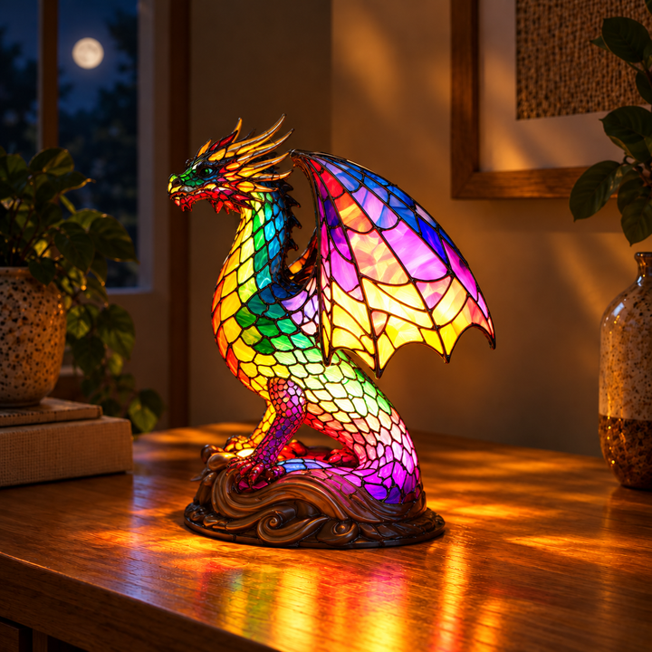 Wammes – Lampe de Dragon Enchanté