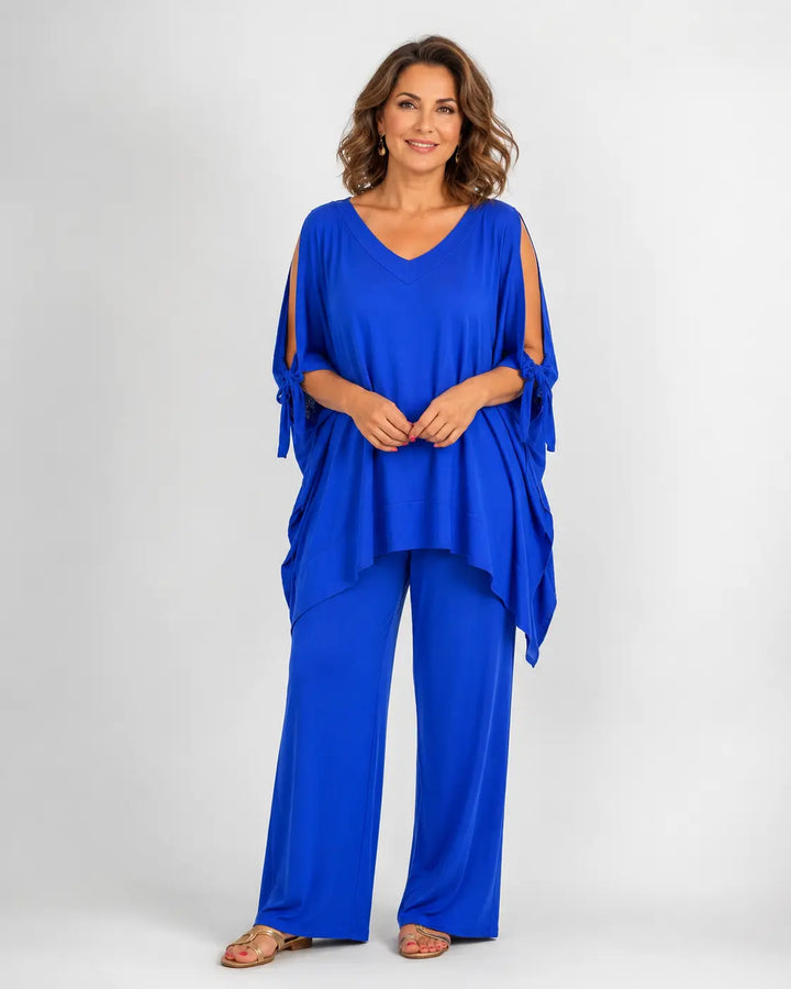 Úrsula™ | Tunique à Épaules Dévoilées et Pantalons