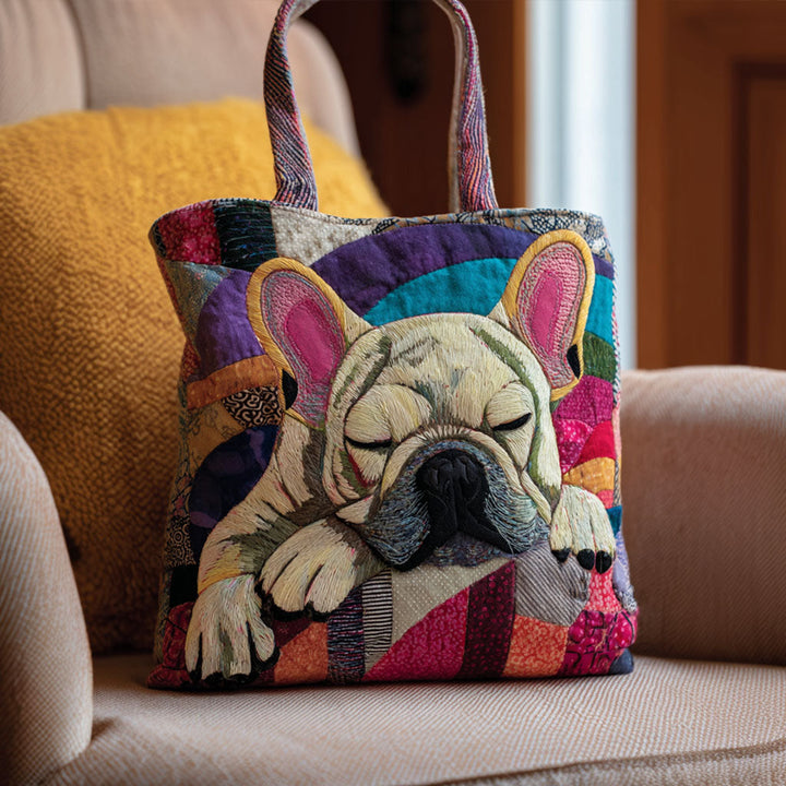 Sac fourre-tout Cozy Frenchie Vibes