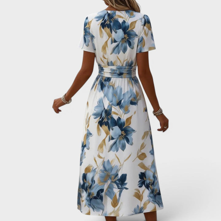 Denise | Robe Midi Florale