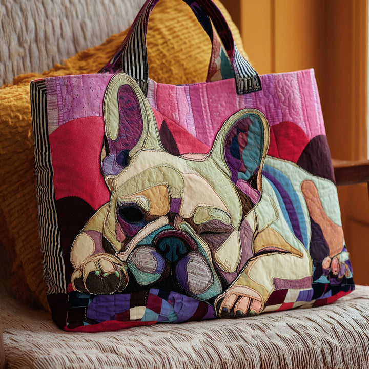 Sac fourre-tout Bulldog Rêveur