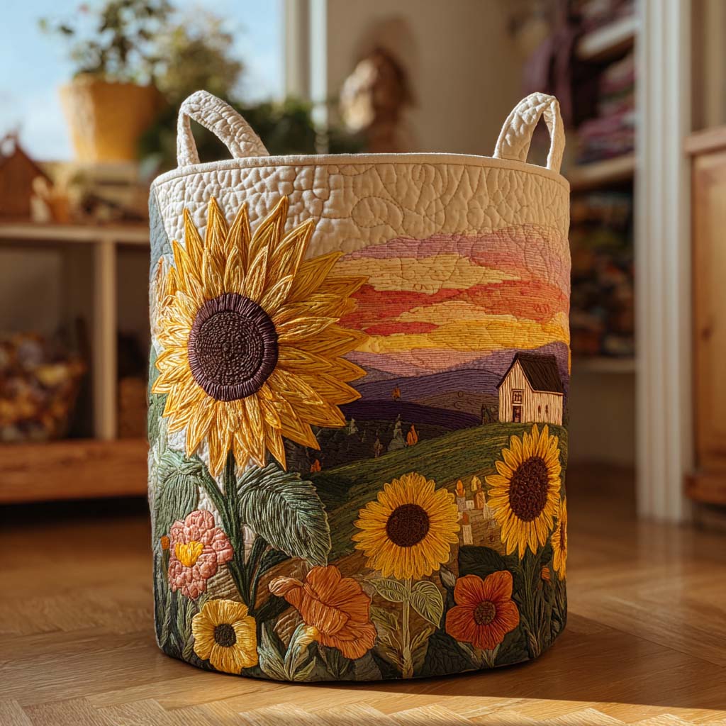 Panier à Linge Épanouissant Sunshine