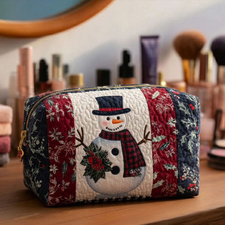 Trousse de Maquillage Matelassée Frosty Cheer