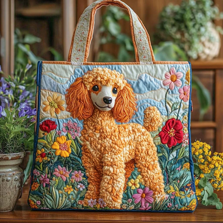 Sac fourre-tout Poodle Prairie Dorée
