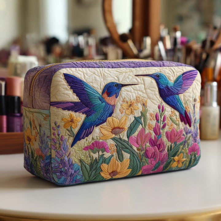 Trousse de Maquillage Matelassée Heartbeat Flutter