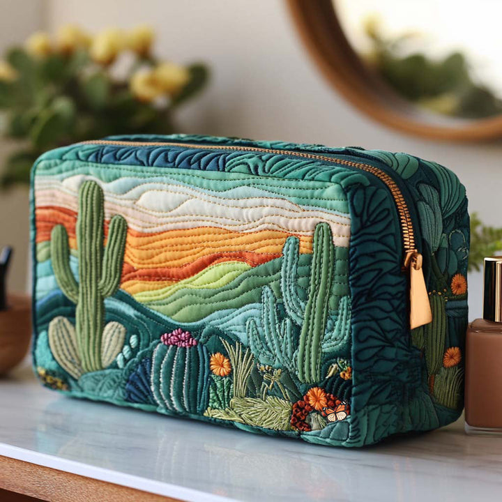 Trousse de Maquillage Matelassée Hot Sands