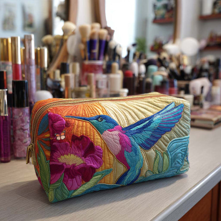 Trousse de Maquillage Matelassée Joyeuse