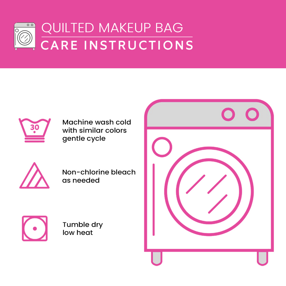 Trousse de Maquillage Matelassée Amusante