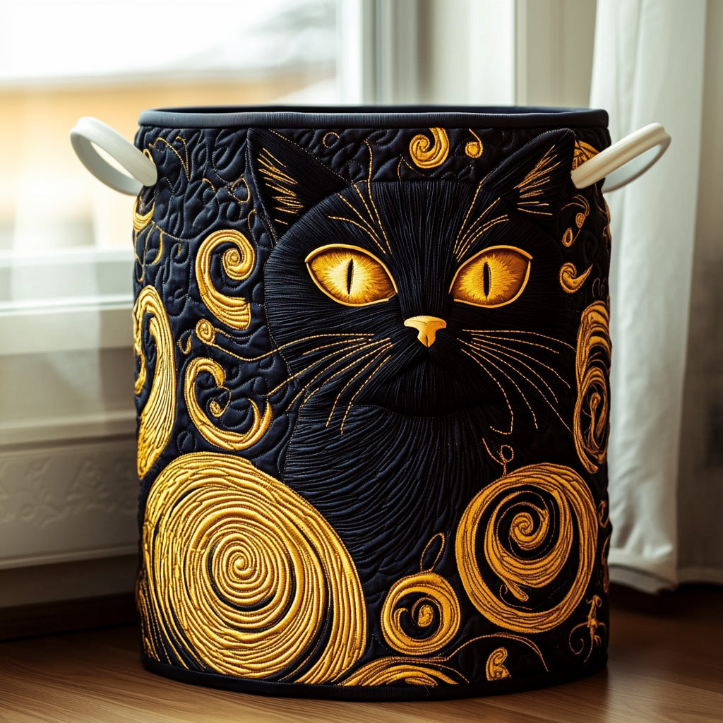 Panier à linge Midnight Whiskers