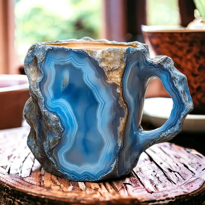 Tasses à café en minéraux infusés de cristal